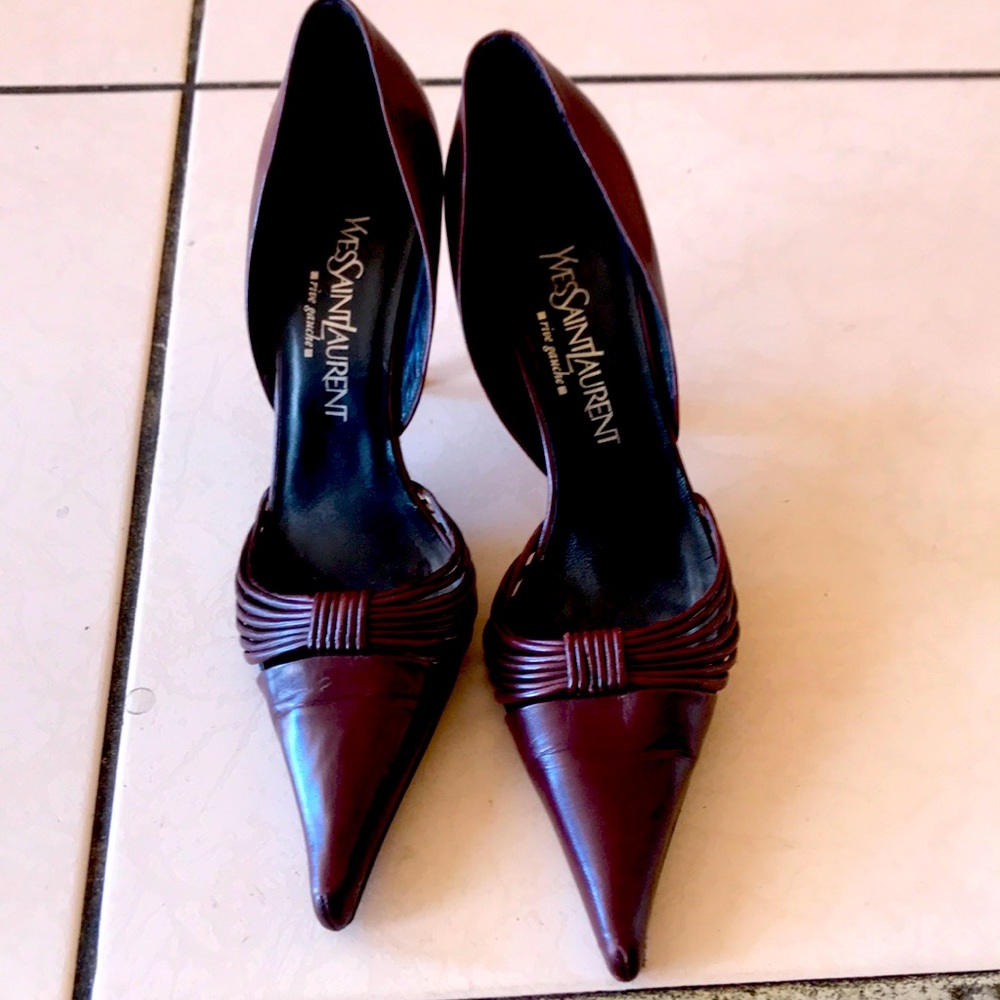 YvesSaintLaurent original heels!size 8,5but French sizing  runs super small
